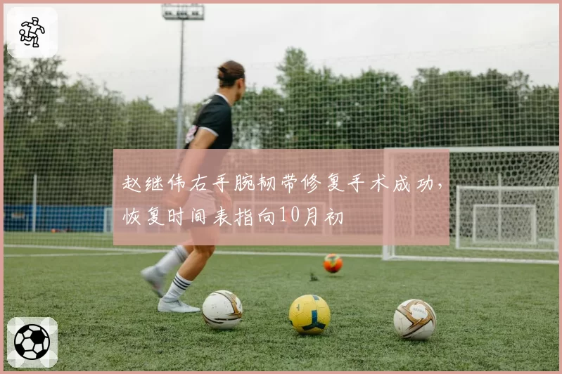 赵继伟右手腕韧带修复手术成功,恢复时间表指向10月初